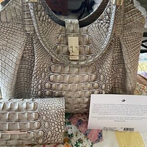 Brahmin Elisa and NWOT Checkbook wallet